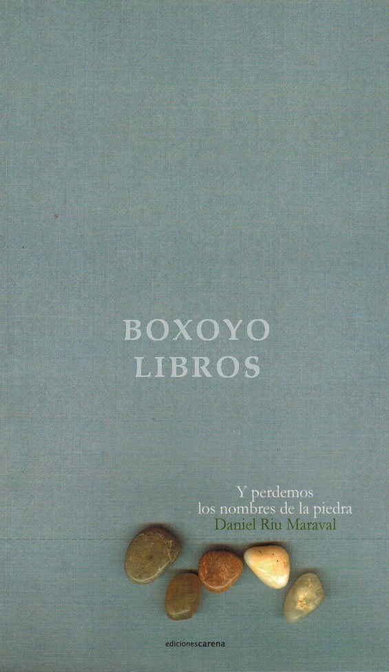 Y perdemos los nombres de la piedra