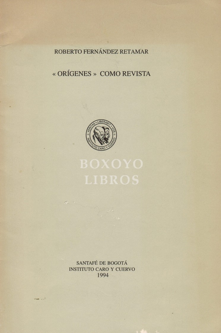 'Orígenes' como Revista
