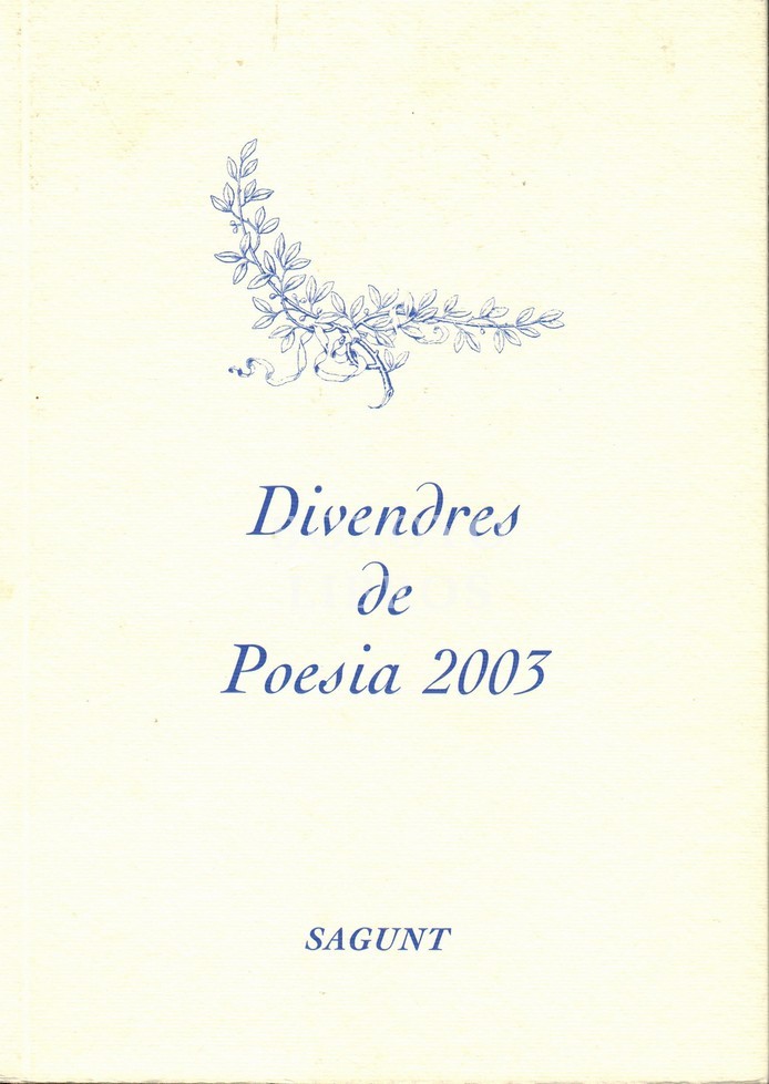 Divendres de poesía núm. 3