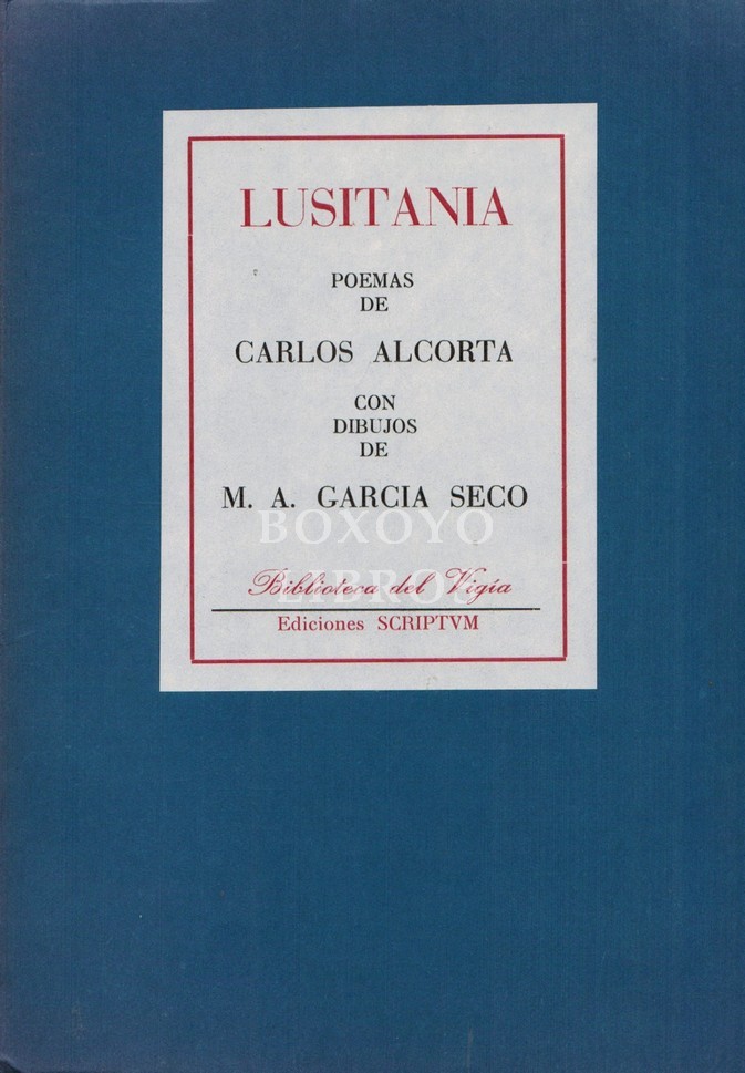Lusitania, Poemas de.../ Con un dibujos de M.A. García Seco