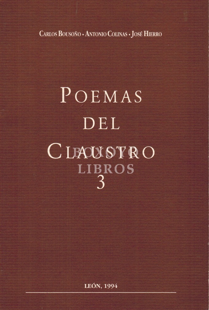 Poemas del Claustro 3