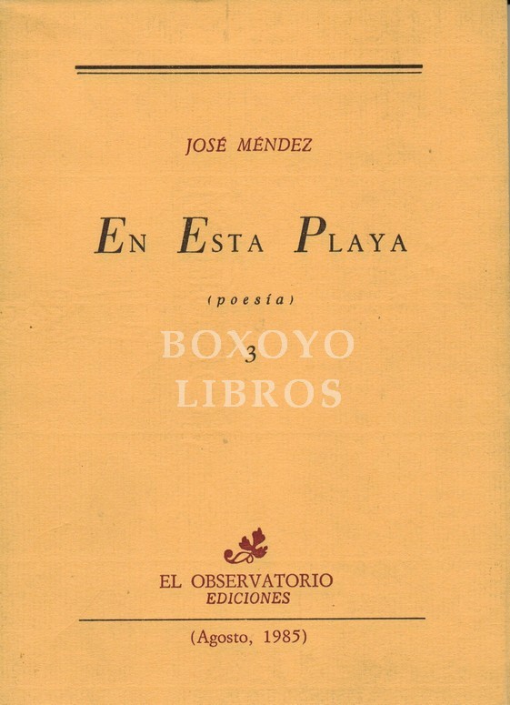 En esta Playa (Poesía)