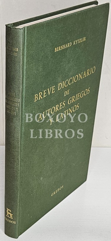 Breve diccionario de autores griegos y latinos. Versión española de Manuel Albella Martín
