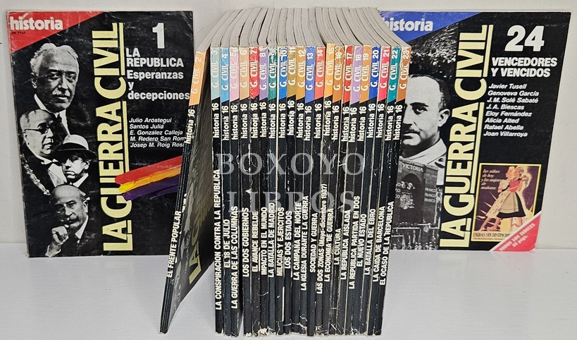 La Guerra Civil. 24 tomos