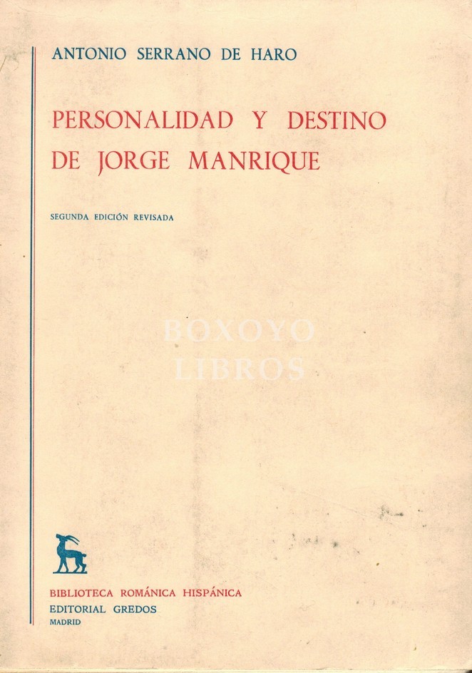 Personalidad y destino de Jorge Manrique