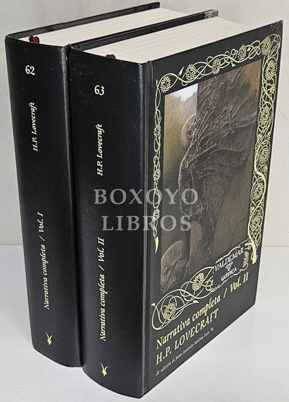 Narrativa completa. Vols. I y II. Edición Juan Antonio Molina Foix. Traducción Francisco Torres Oliver, José María Nebreda, Juan Antonio Molina Foix