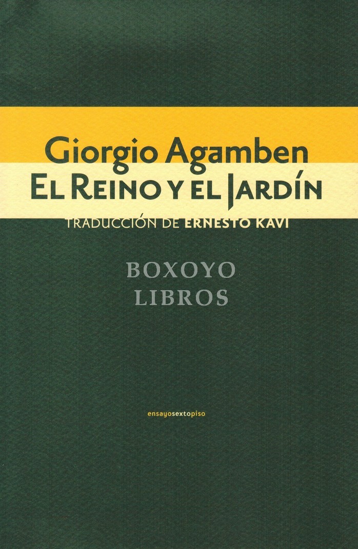 El reino y el jardín.Traducción de Ernesto Kavi.