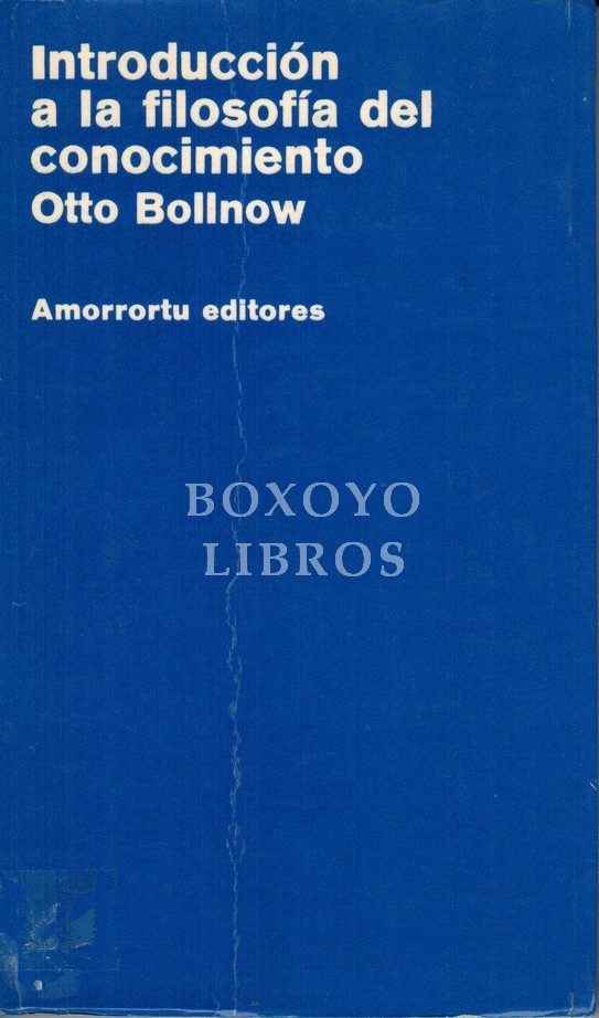 Introducción a la filosofía del conocimiento