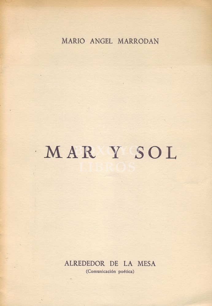 Mar y sol (Páginas de un verano)