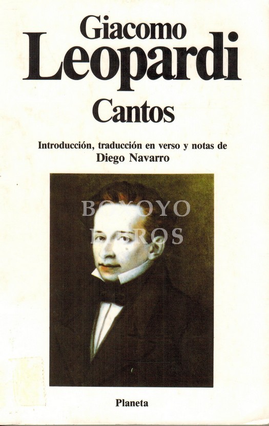 Cantos. Introducción en verso y notas de Diego Navarro