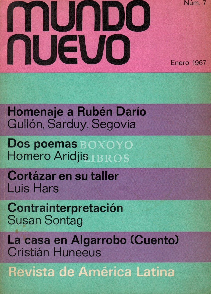 Mundo Nuevo núm. 7. Enero 1967. Revista de América Latina