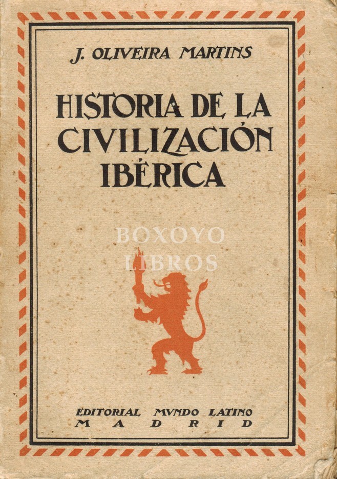 Historia de la civilización ibérica. Traducción de José Albiñana Mompó