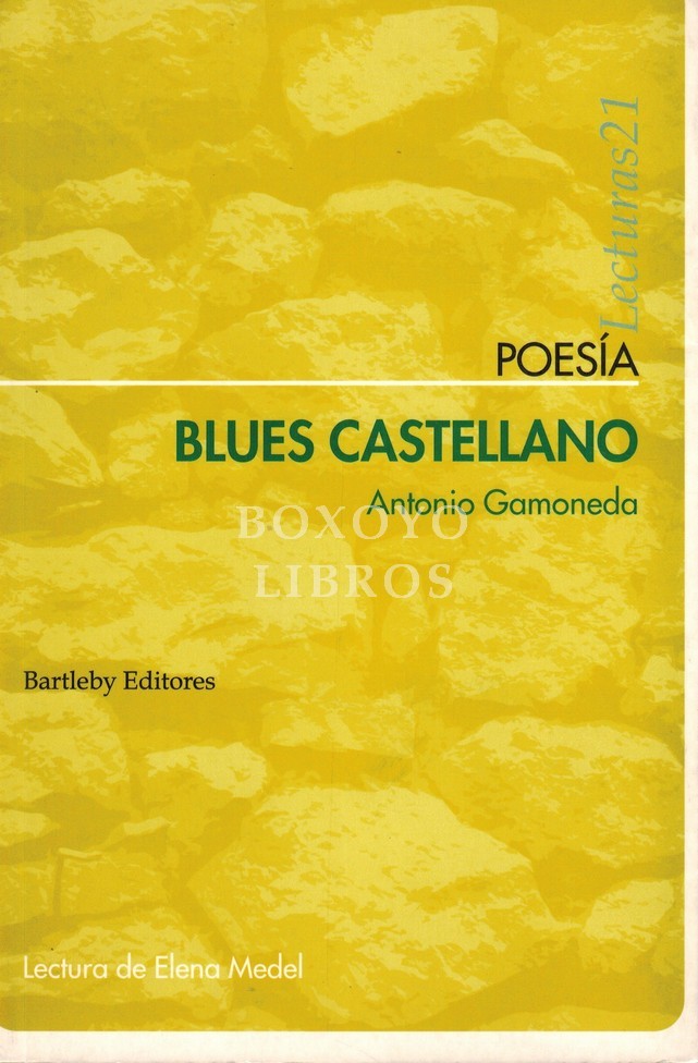 Blues castellano con Lectura de Elena Medel