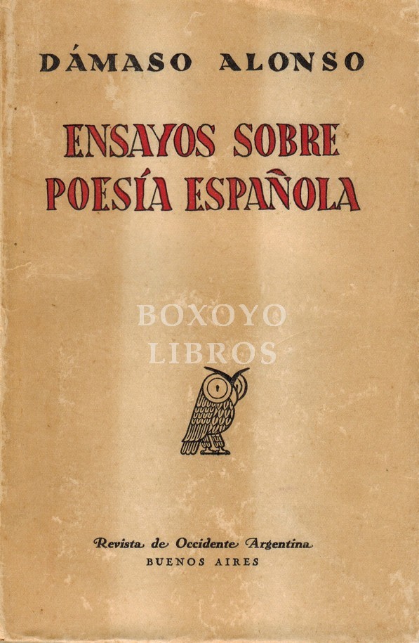 Ensayos sobre poesía española