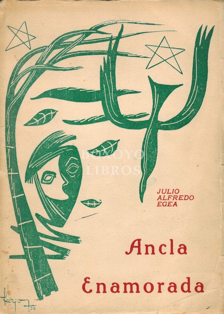 Ancla enamorada. Prólogo de Arturo Medina. Portada de Juan M. Burgos