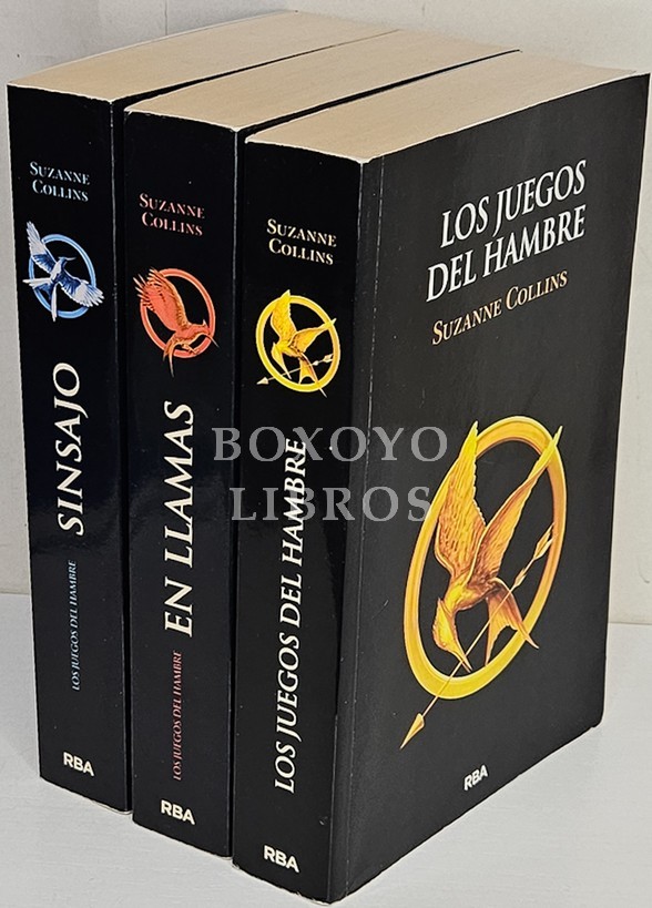 Los juegos del hambre/ En llamas/ Sinsajo. Traducción de Pilar Ramírez Tello