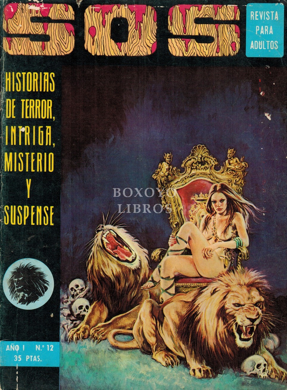 S.O.S. Revista quincenal nº 12. 26 de julio de 1975