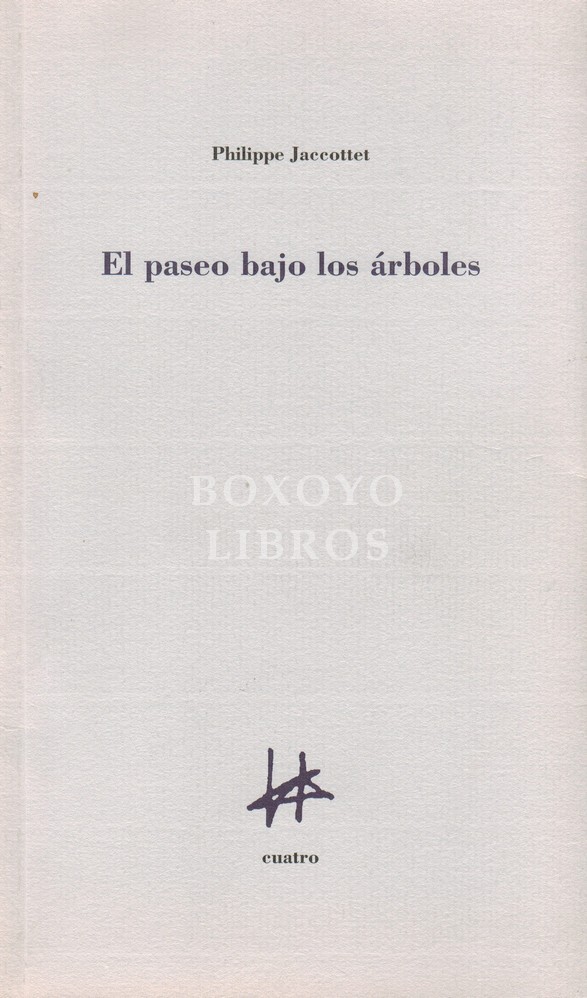 El paseo bajo los árboles y Diáologo con el autor
