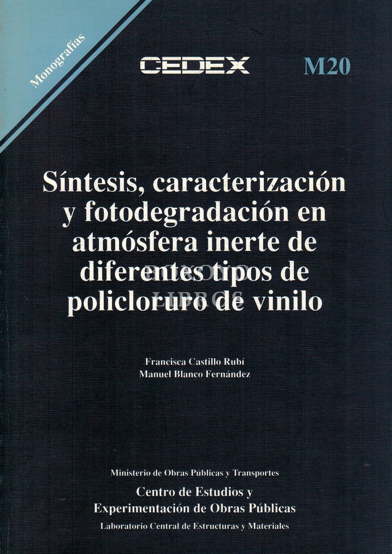 Síntesis, caracterización y fotodegradación en atmósfera inerte de diferentes tipos de policloruro de vinilo