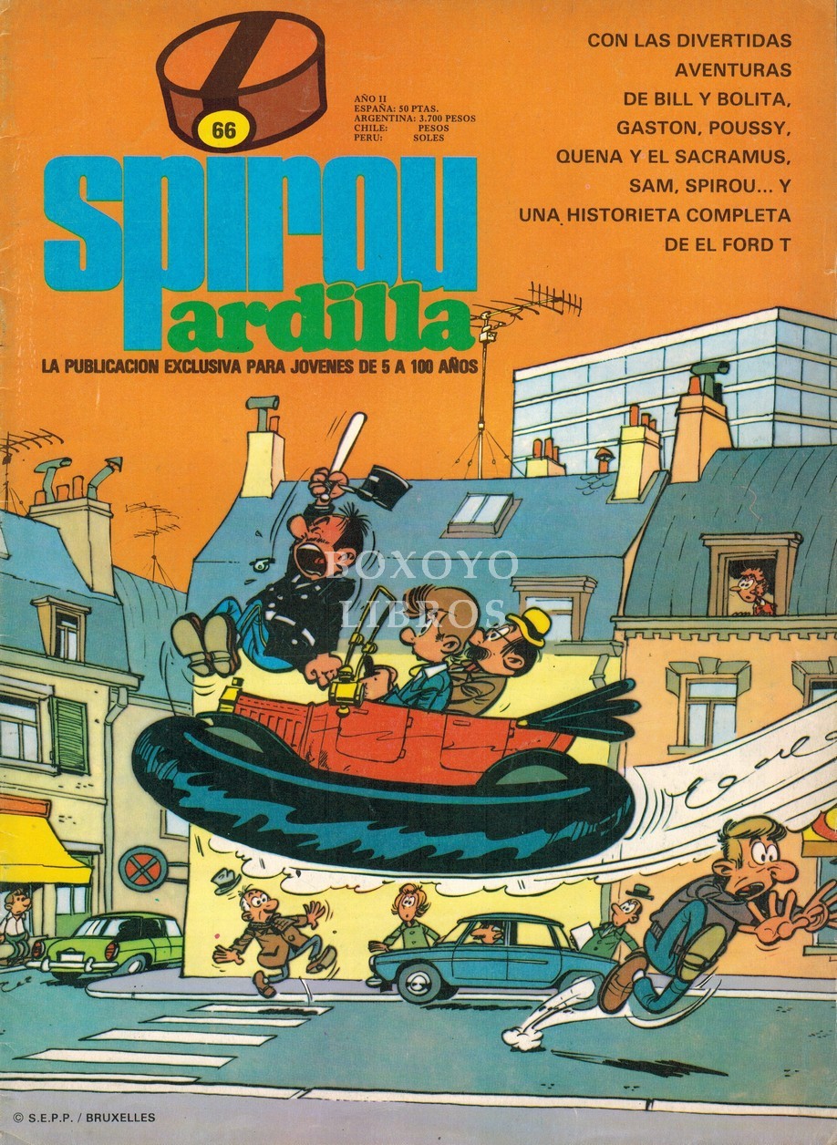Spirou Ardilla 66. Año II
