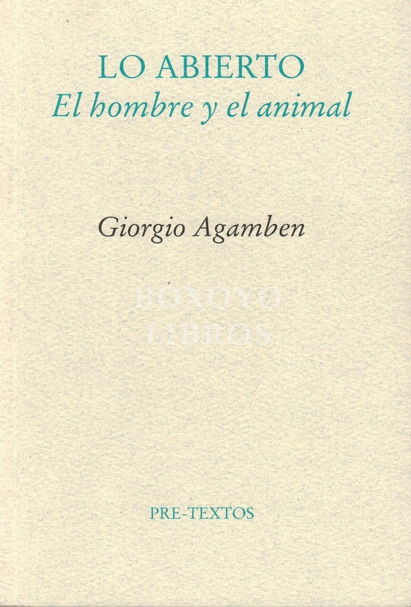 El hombre y el animal. Traducción de Antonio Gimeno Cuspinera