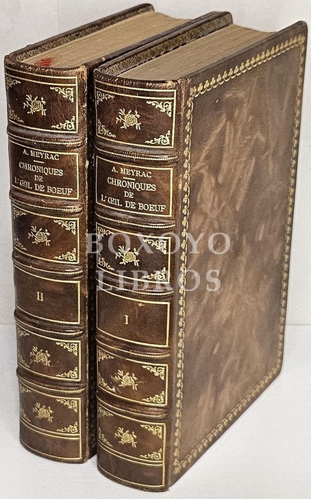 Chroniques de l'oeil de boeuf aux temps de Louis XIV- scenes, portraits . anecdotes. Avec des notes et appendices par.../ Tomo I: De Louis XIII à Madame de Maintenon. Tomo II: De Madame de Maintenon a la mort de Louis XIV