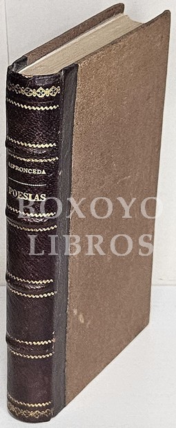Obras poéticas completas, precedidas de un prólogo (José García de Villalta) y de la biografía del autor (Ferrer del Río). Edición la más completa y adornadas con su retrato.