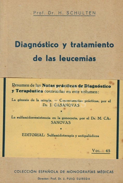 Diagnóstico y tratamiento de las leucemias