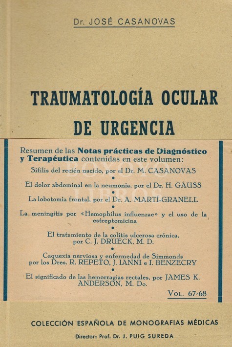 Traumatología ocular de urgencia