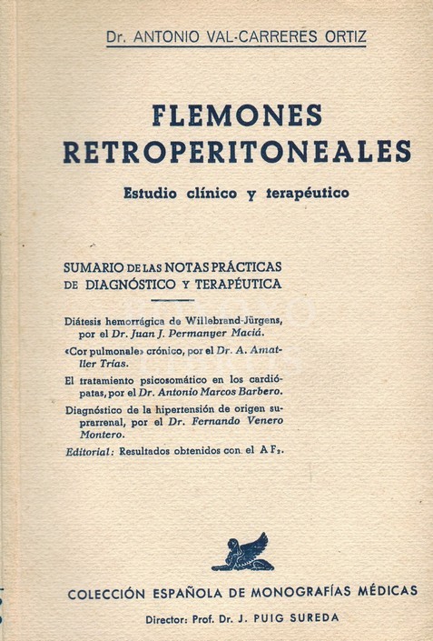 Flemones retroperitoneales. Estudio clínico y terapéutico