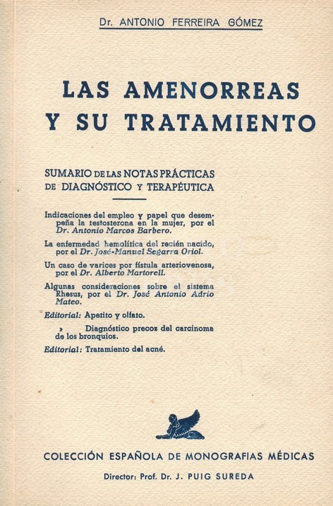Las amenorreas y su tratamiento