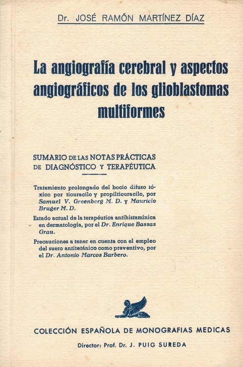 La angiografía cerebral y aspectos angiográficos de la glioblastomas multiformes