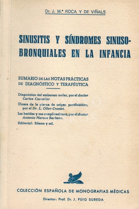 Sinusitis y síndromes sinusobronquiales en la infancia
