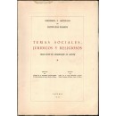 Temas sociales, jurídicos y religiosos. Selección en homenaje al autor