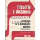 Filosofía a distancia. Metodología de la investigación científica.  Problemas del método en las ciencias sociales