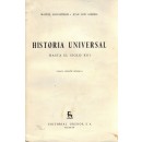 Historia Universal hasta el siglo XIII. Cuarta edición revisada